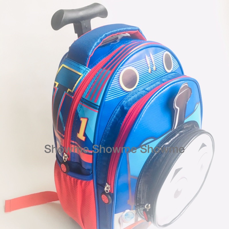 SHOWME TROLI - TROLY TAS DORONG ANAK SEKOLAH 3D KUALITAS PREMIUM LOCO THOMAS FRIENDS