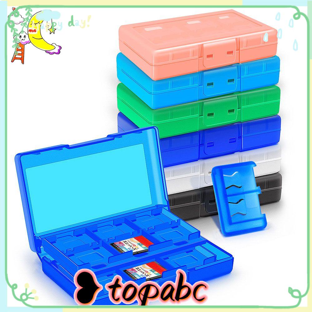 Top Game Card Holder Shockproof Case Aksesoris Game Untuk Nintendo Switch Organizer Case