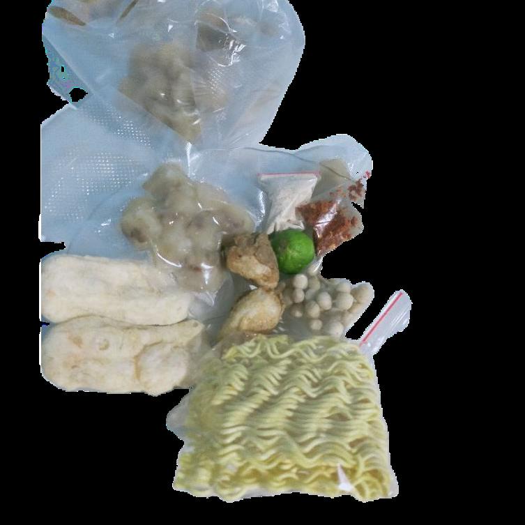 

つ BAKSO ACI TULANG RANGU+MIE KERITING ⇳