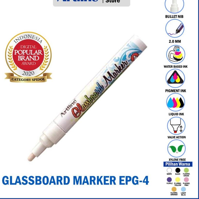 

0GF❁ Spidol Artline Window And Glassboard Marker EPG-4 Harga Murah