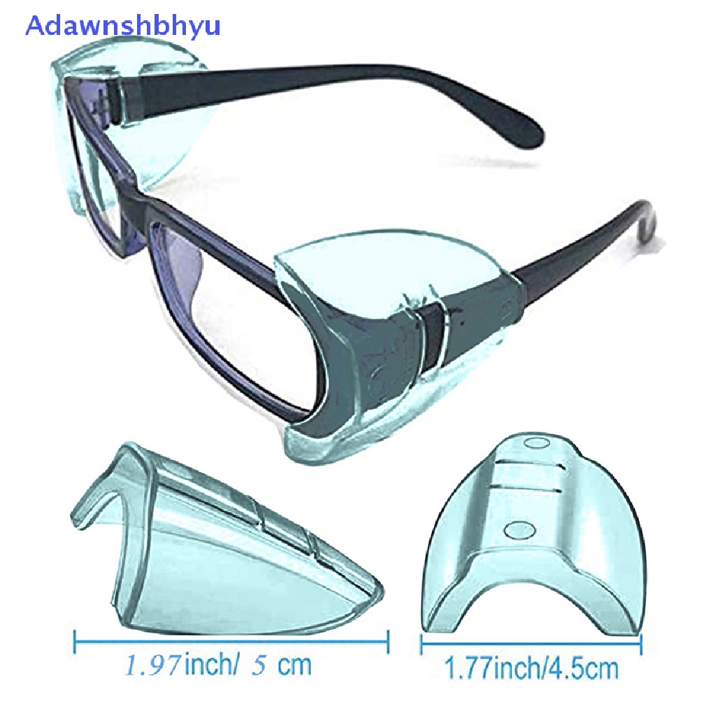 Adhyu Pelindung Samping Untuk Kaca Mata Slip-On Safety Glasses Flexible Shield Universal ID