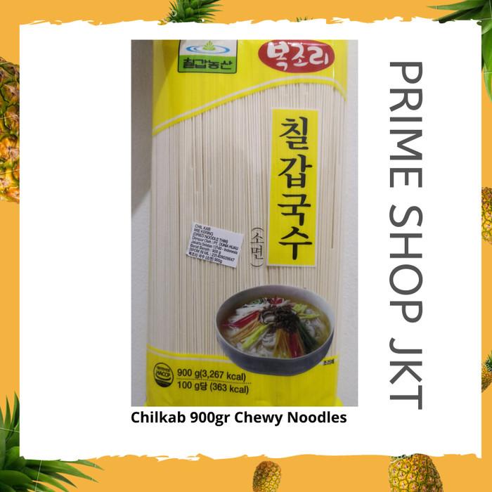 

Chilkab Mie Kering 900Gr Dried Noodle Thin Chewy Korean Best Seller