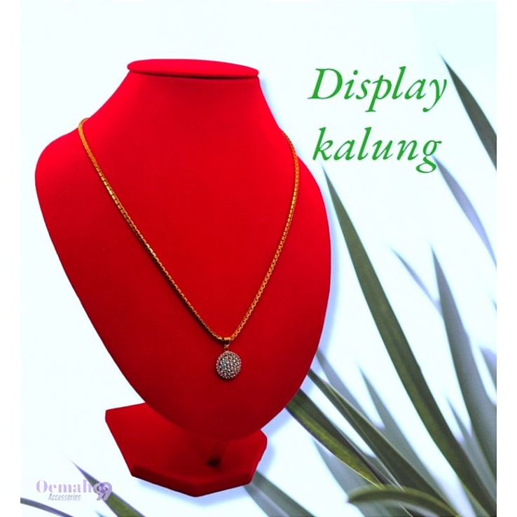 Display Kalung / Pajangan Kalung  / Display Leher / Pajangan Leher / Display Mannequin / Panjang Kal