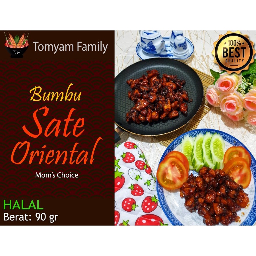 

Bumbu Sate Oriental Kualitas Premium Sachet Merek Tomyam Family