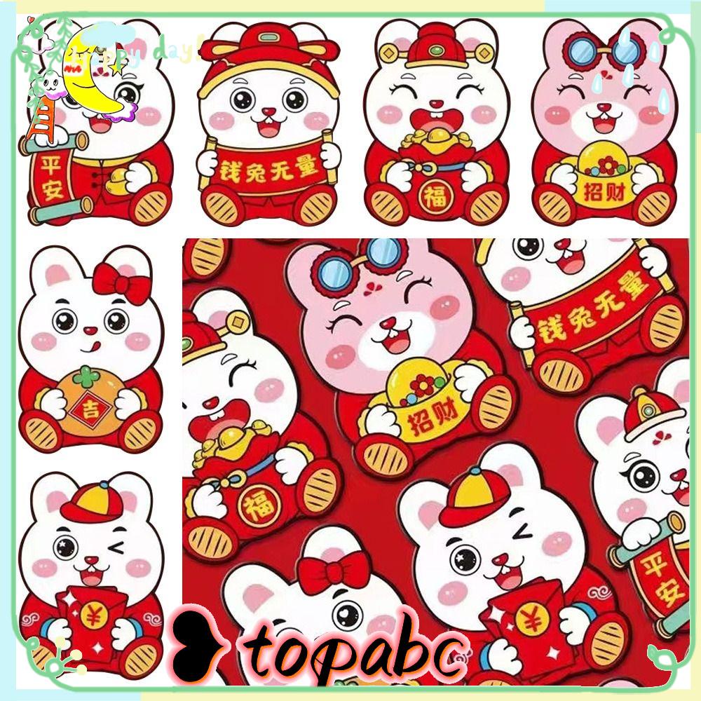 Top 18pcs Amplop Merah Packetenvelope Festival Musim Semi Kartun Hongbao