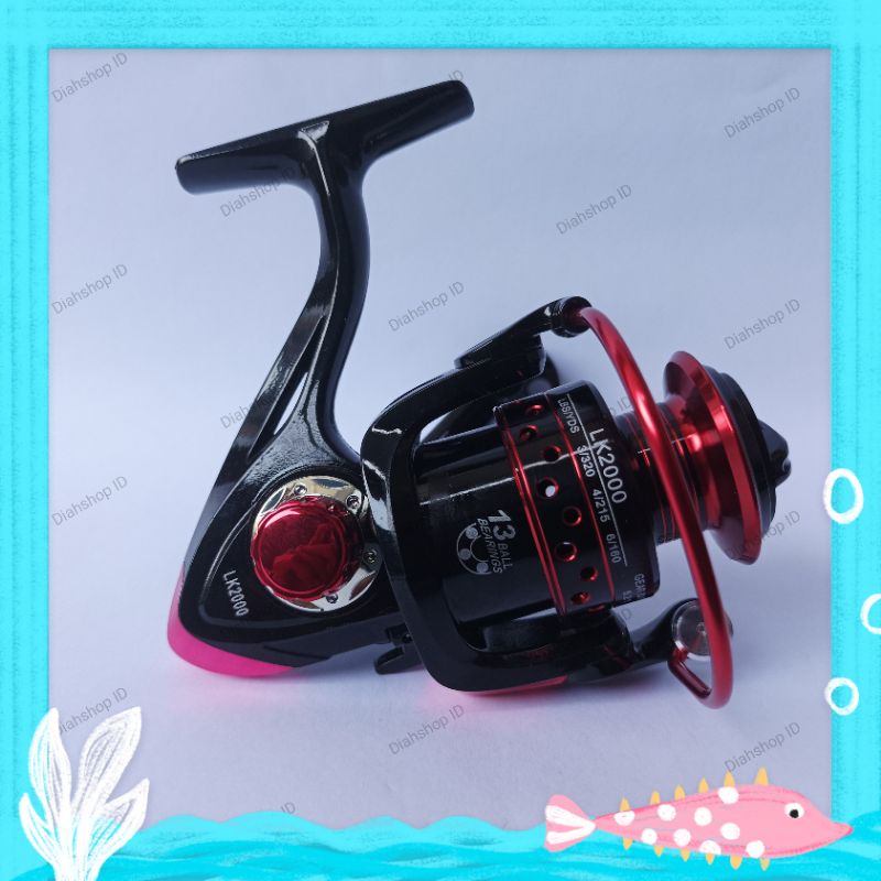 Reel Pancing LK2000 - LK7000 Spinning Fishing Reel 13 BB