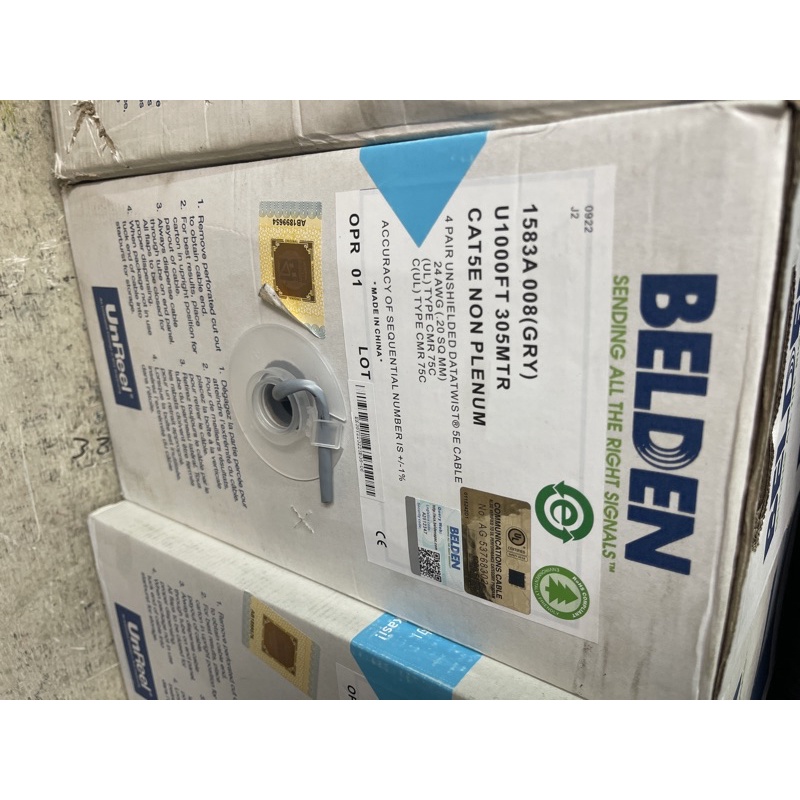 Belden UTP CAT 5E ORI ROL (305MTR)