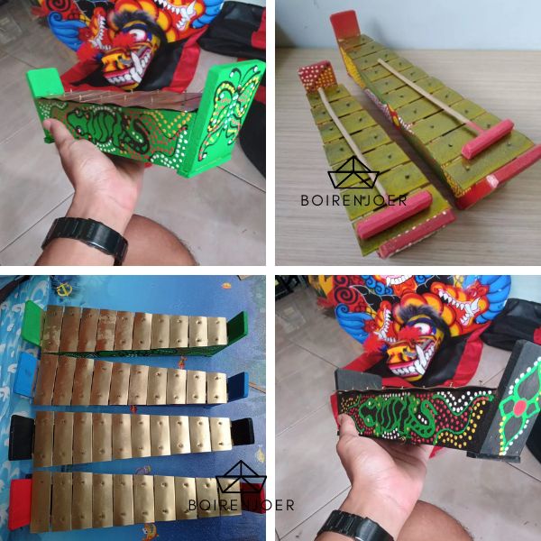 Mainan Anak Gamelan Gambang Ning Nong Jawa Kenong Bonang Alat Musik Tradisional Jawa ∣ Alat Musik Tr