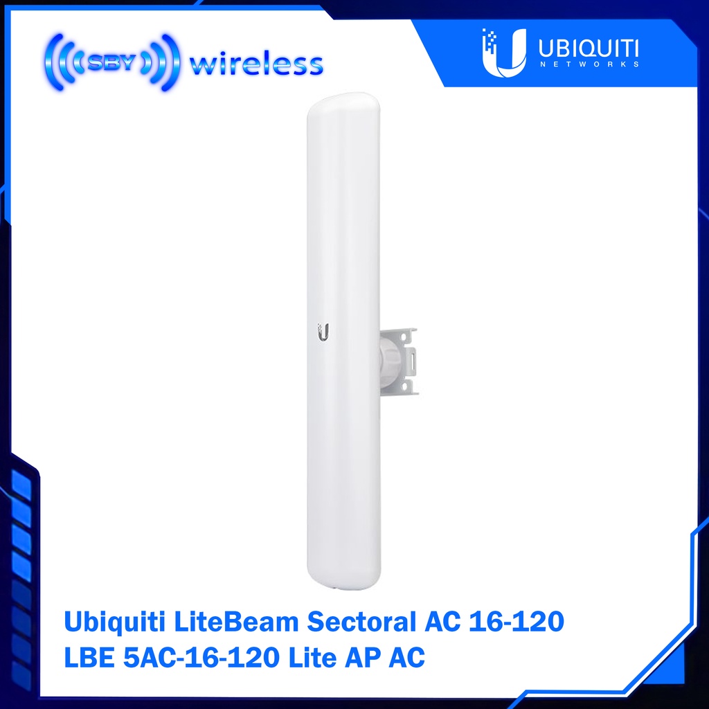 LiteAP AC Litebeam Sectoral  5Ghz 16dbi Sektoral 120 Degree airMAX AC AP UBiquiti