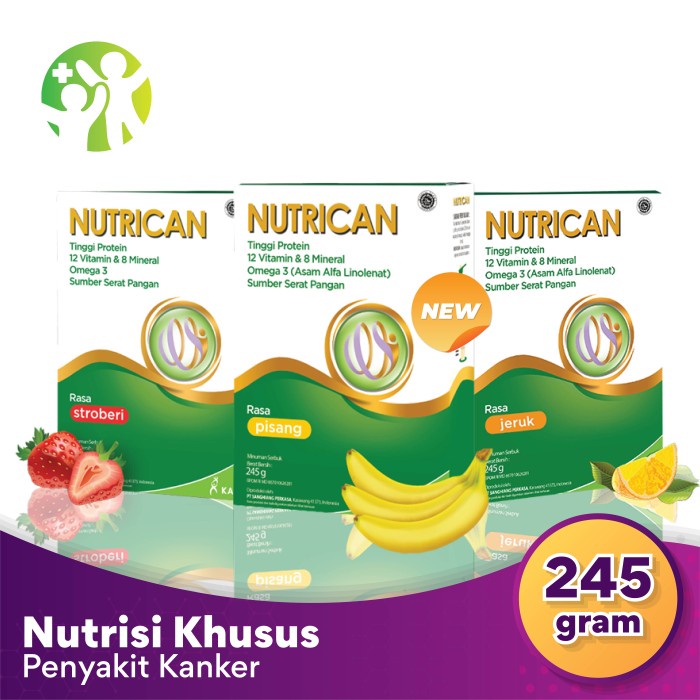 

[COD] Nutrican 245 gram Nutrisi Tinggi Energi dan Protein - Pisang