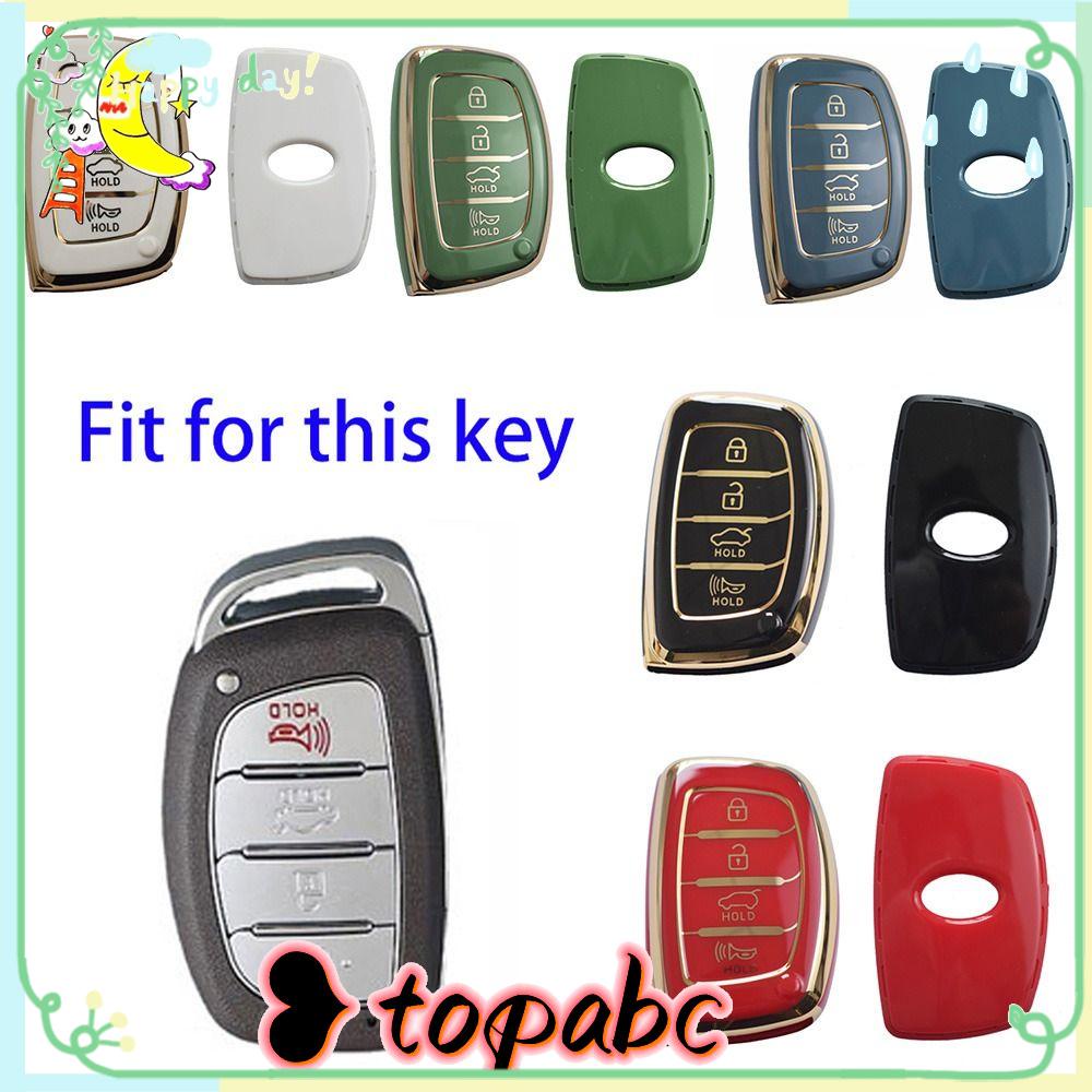 Top Remote Key Case New Aksesoris Mobil Skin Key Fob Cover