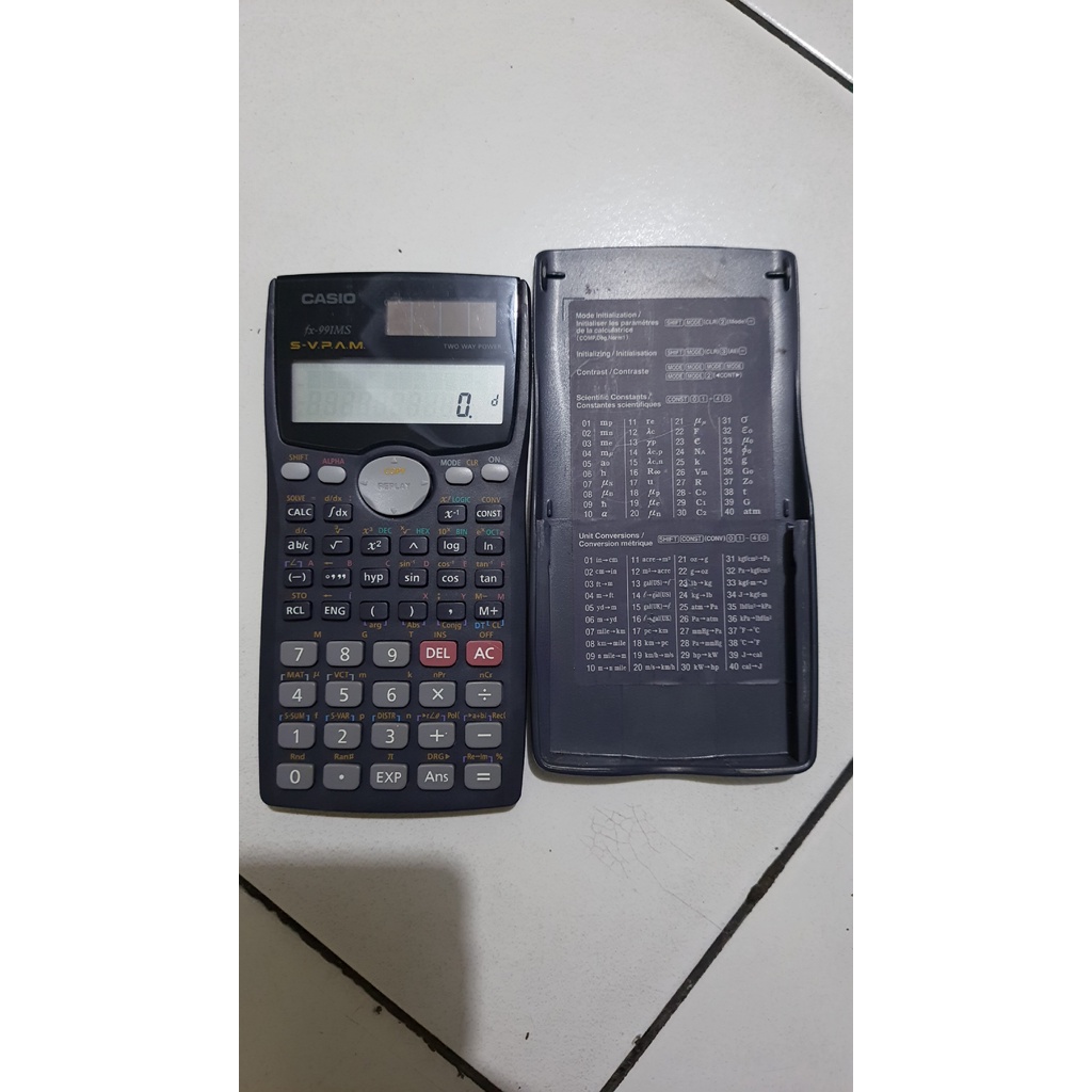 

CASIO FX-991 EX ~ Kalkulator Ilmiah / Scientific Calculator 991EX