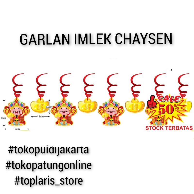 GARLAN IMLEK CHAYSEN GONG XI FAT CAI