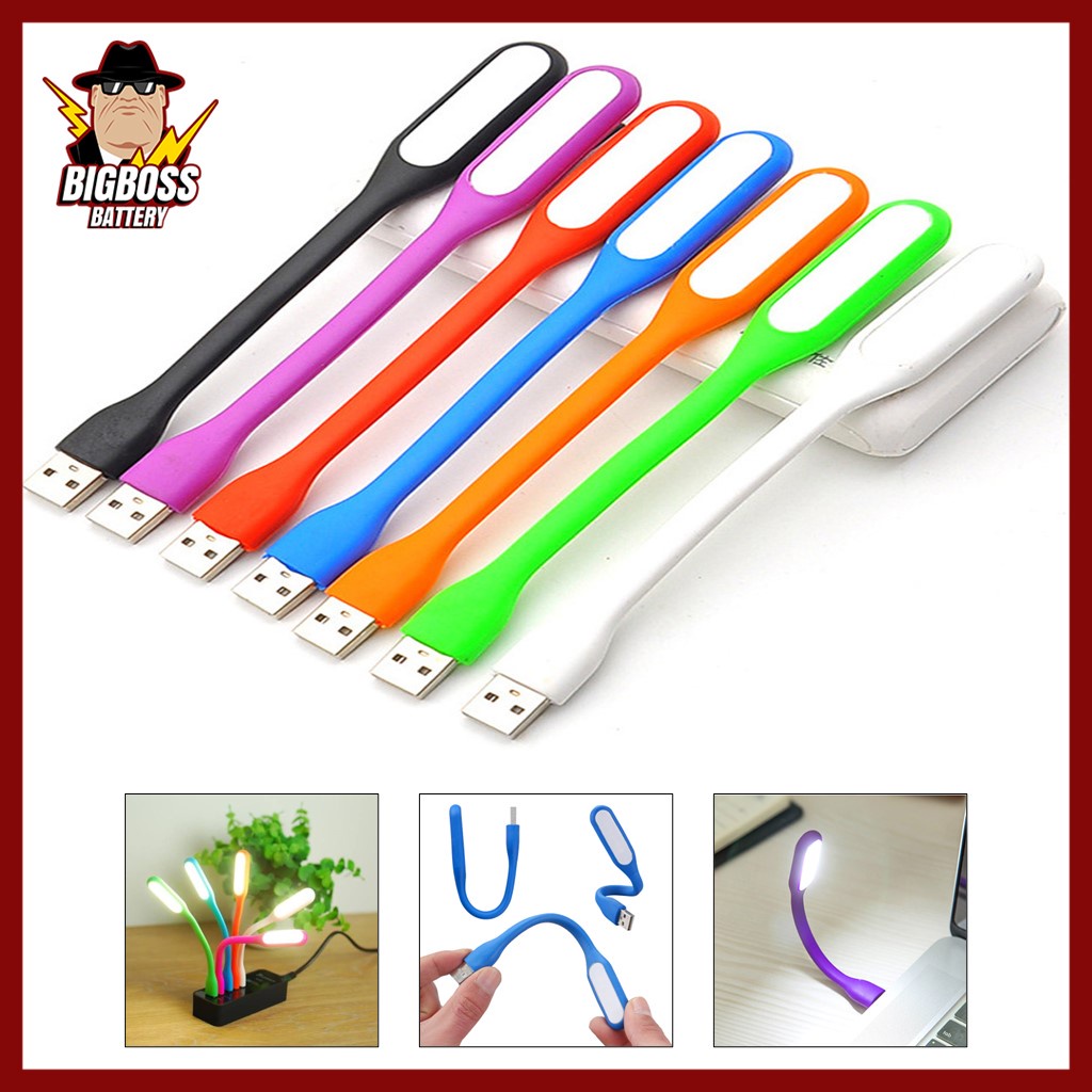 Lampu USB LED Fleksible Portable LED Senter Model Sikat Gigi