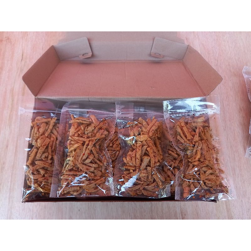 

Basreng eceran, basreng paket eceran/ basreng untuk jual lagi/ 10 pouch per paket