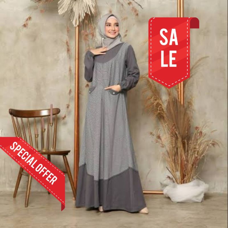 GAMIS CANTIK ANGGUN KEKINIAN, BERKUALITAS, BRANDED, CUCI GUDANG