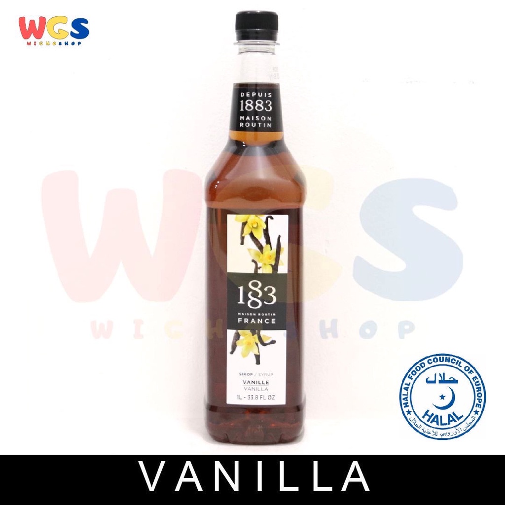 

1883 Maison Routin France Vanilla Flavored 1 ltr - 33.8 fl oz