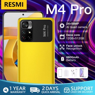 【FLASH SALE】M4 Pro HP Murah RAM 12GB+512GB Handphone Android AMOLED 7.5” Garansi Resmi Promo Cuci Gudang Ponsel Baru Original 4G/5G Smartphone hp x3 pro|hp x3|hp m3
