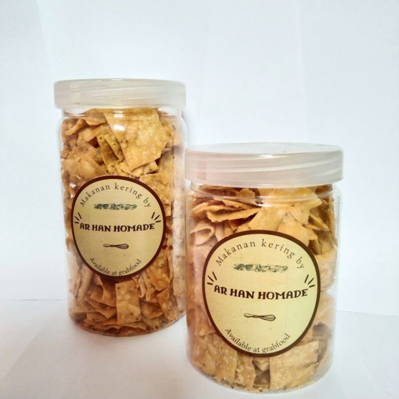 

Keripik Bawang Cabai dengan Cabai Rawit Segar (Original, Medium, Pedas) by Ar Han Homade