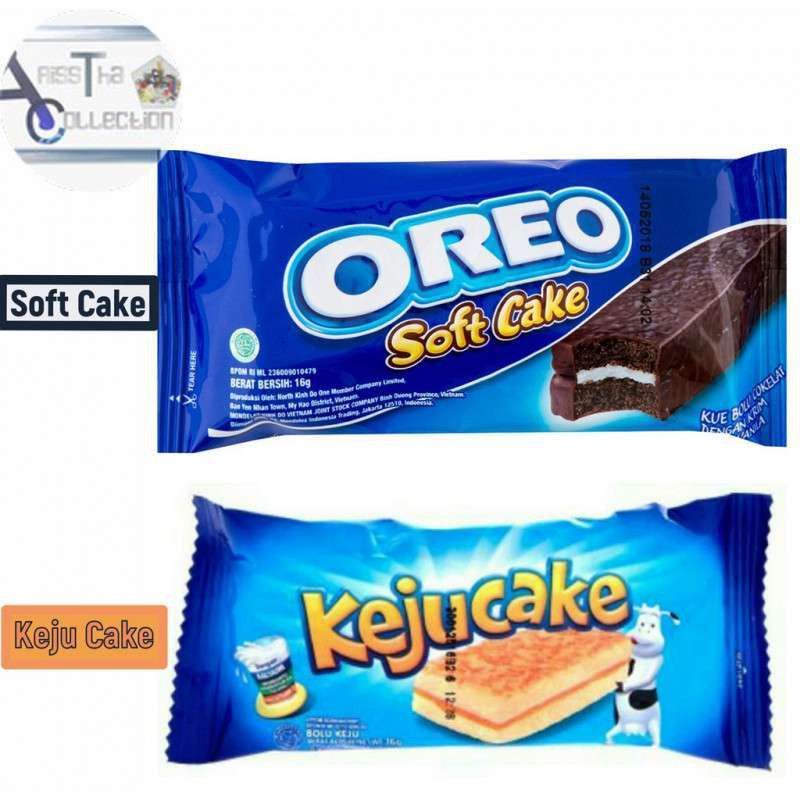 

OREO SOFT CAKE &KEJU CAKE 19.2G