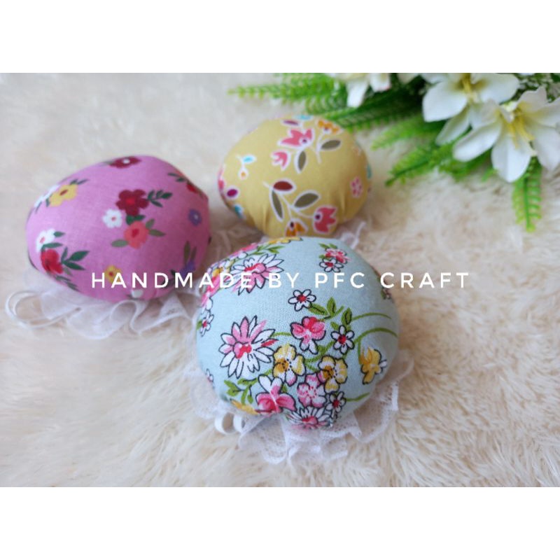 Pincushion gelang / bantalan jarum pentul