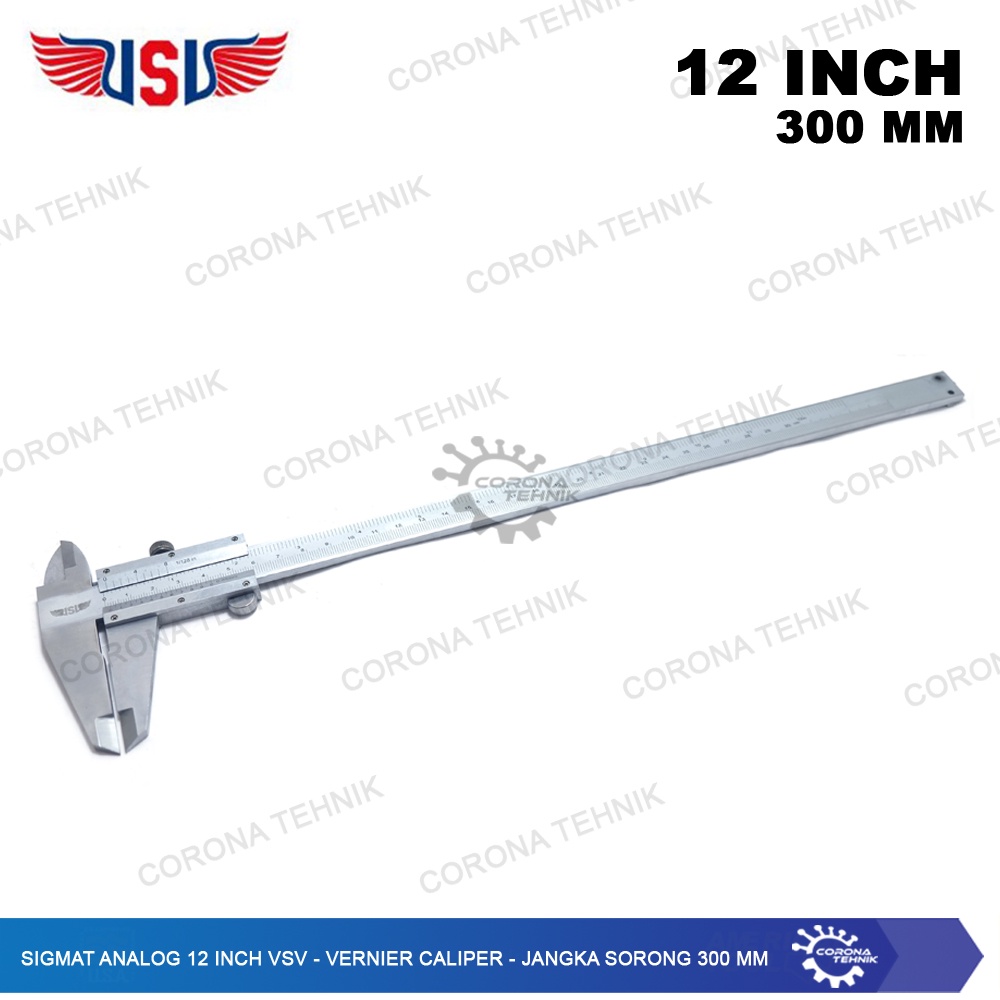 Jangka Sorong 300 mm - Sigmat Analog 12 Inch VSV - Vernier Caliper