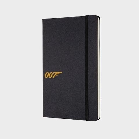 

NOTEBOOK 007 JAMES BOND LIMITED EDITION/ PLANNER DOTTED/ GRID/ JOURNAL