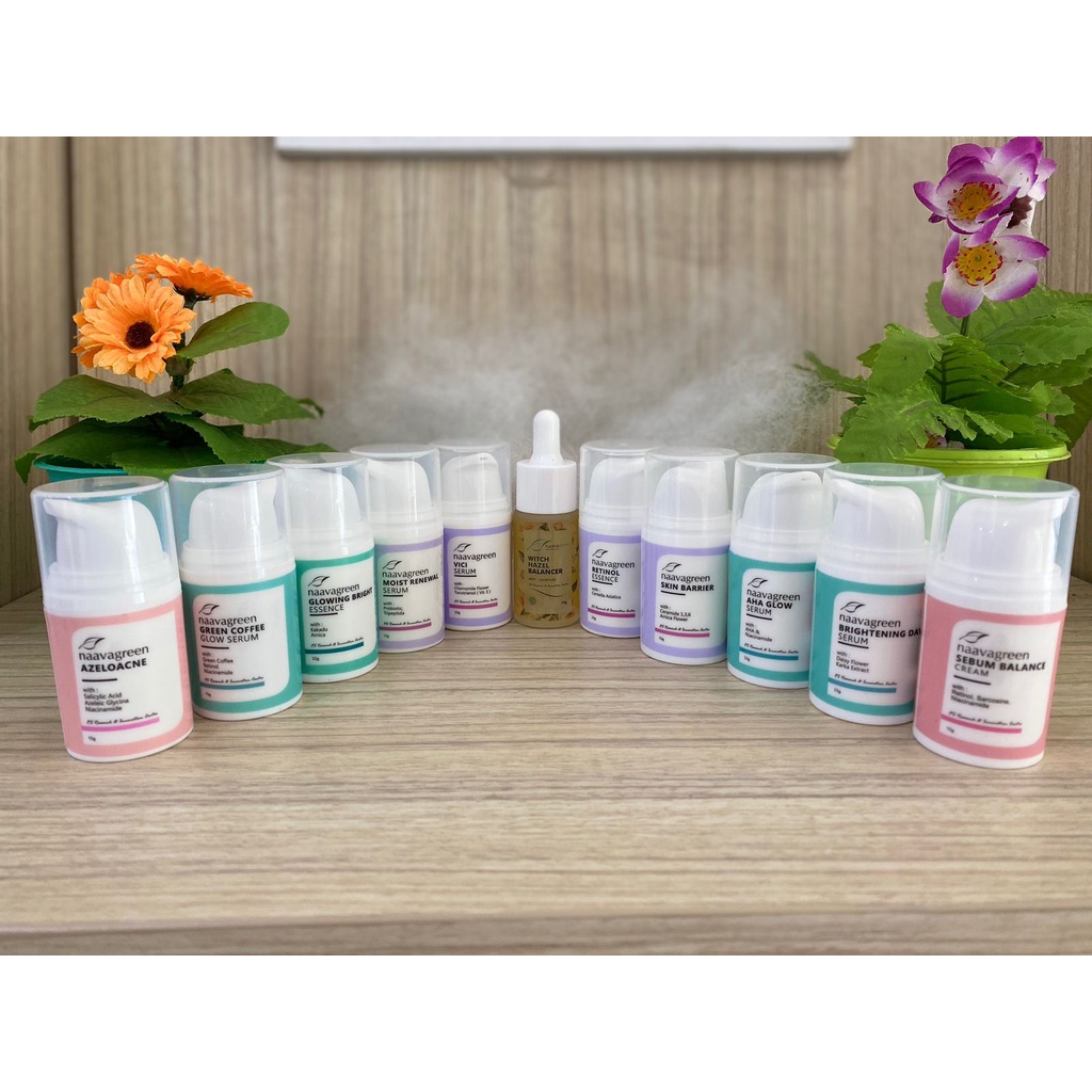 NAAVAGREEN SERUM FOR ACNE/SKIN BARRIER/VIT C