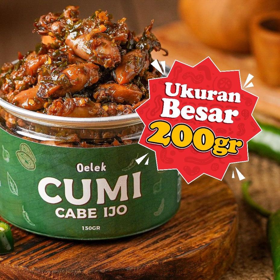 

Oelek Cumi Cabe Ijo Oelek / Lauk Cumi Cabai ijo / Lauk Siap Saji