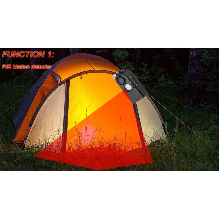 Camping Travel Portable Mini PIR Infrared Motion Sensor Detector Alarm