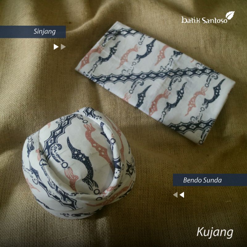 Batik Santoso Kujang BW Dusty - Bendo Sunda dan Sinjang