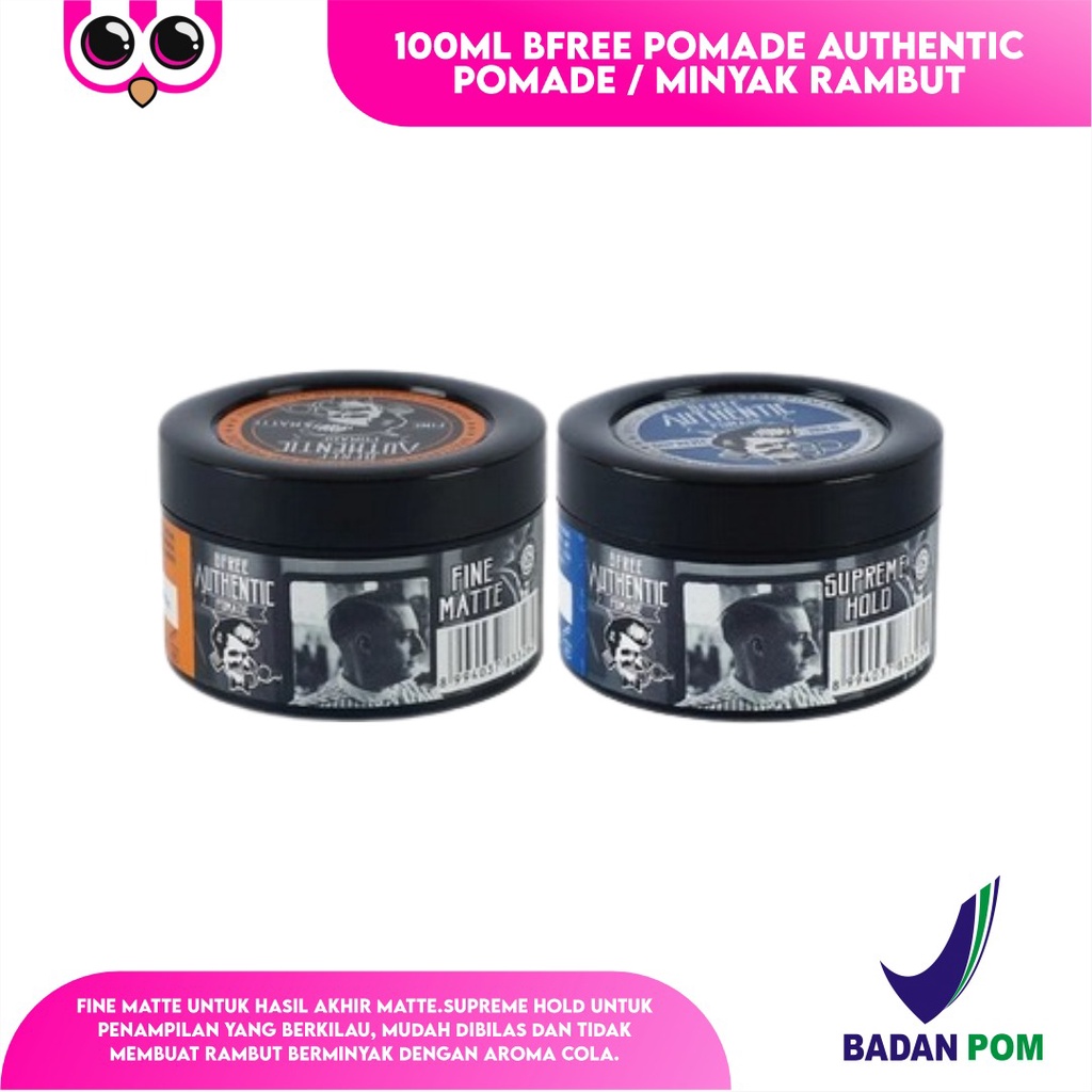 100ML BFREE POMADE AUTHENTIC POMADE / MINYAK RAMBUT / HAIRCARE