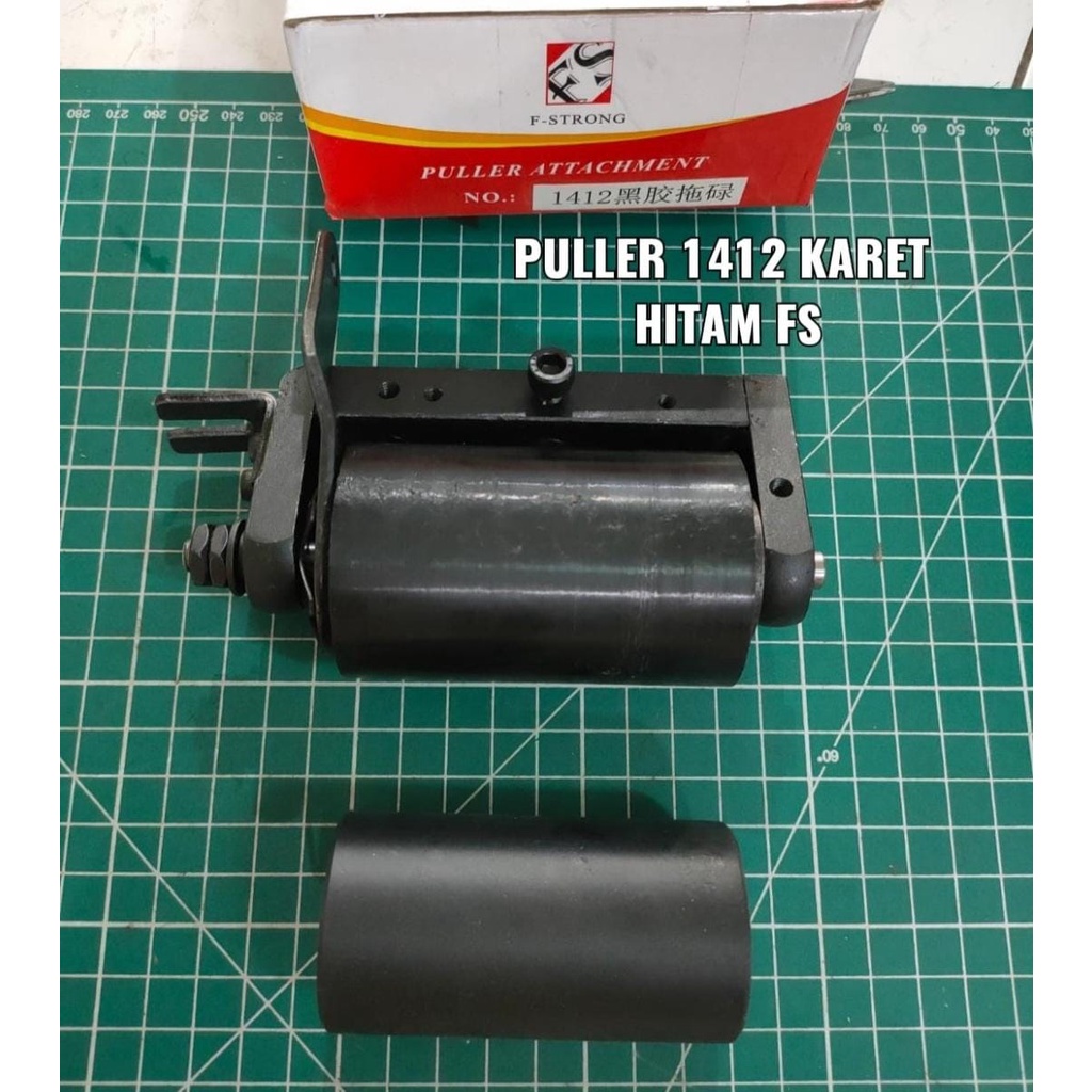 1 Set Roda Puller Mesin Karet Kansai 1412 Hitam FS (Karet)