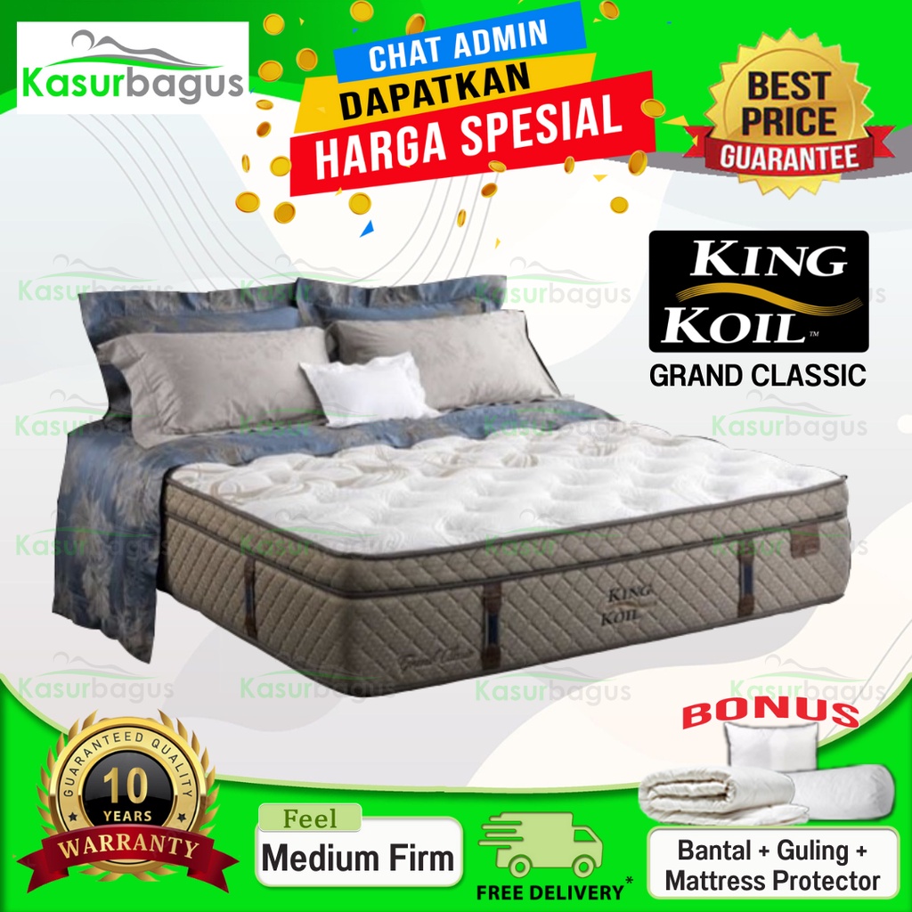 King Koil Kasur Springbed New Grand Classic - Kasur Saja 200x200