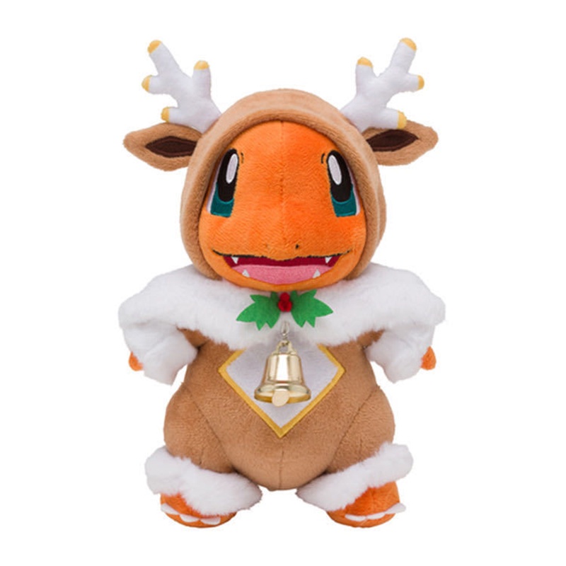 28 cm PokéMon Charmander Celebi Calyrex Pedang Perisai Monster Growlithihe Arceus Mainan Mewah Karakter Game Kartun Boneka Hadiah