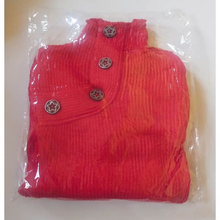 Baju Rajut Anak Turtleneck baris kancing - Sweater Anak - Cardigan Anak Korean Style