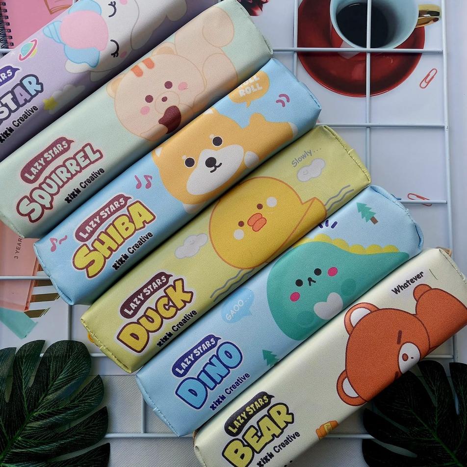 

[Y-47 ✪] Kotak Pensil Unik Motif Snack Food and Fruit-terviral