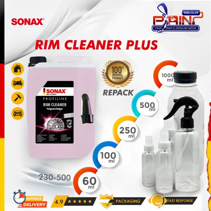 SONAX Rim Cleaner 230-500 Wheel Cleaner - REPACK / ECER