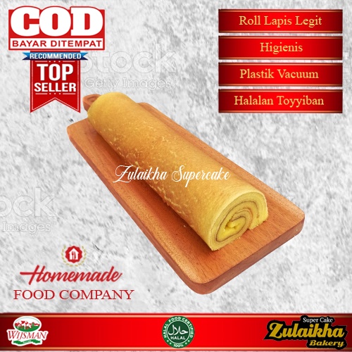 Roll lapis legit coklat/Lapis legit gulung coklat