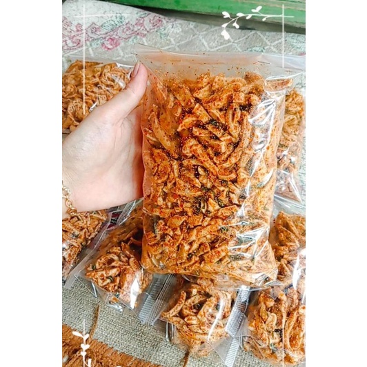 

basreng pedas 500gram // basreng pedas daun jeruk