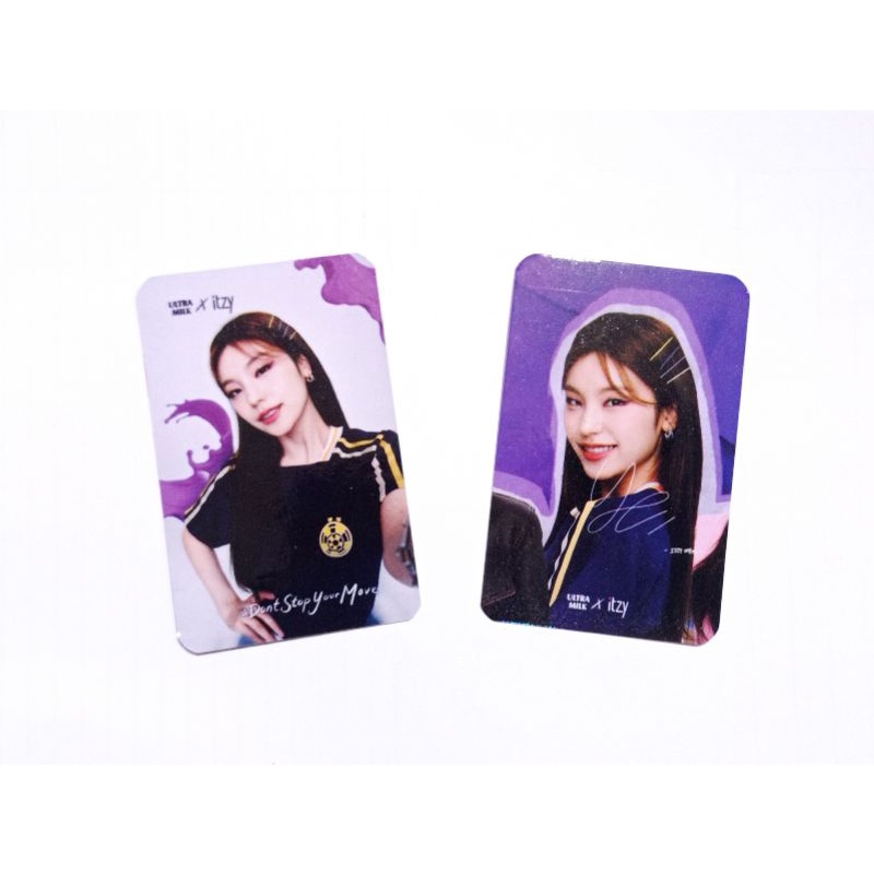 Photocard Yeji Itzy Ultramilk