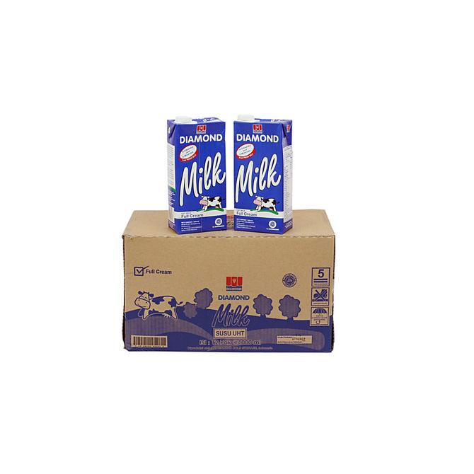 

Susu UHT Diamond Full Cream 1 Liter - Karton TERLARIS TERPERCAYA ORIGINAL