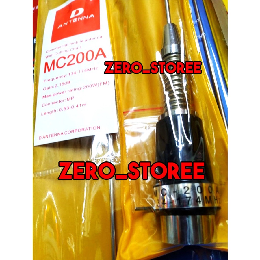 D ANTENA MOBIL D ANTENNA MC200A VHF Diamond MC200A BONGGOL Besar RIG MC-200a MC 200a MC200 VHF Rig BKN DIAMOND antenna  MC200A Antena