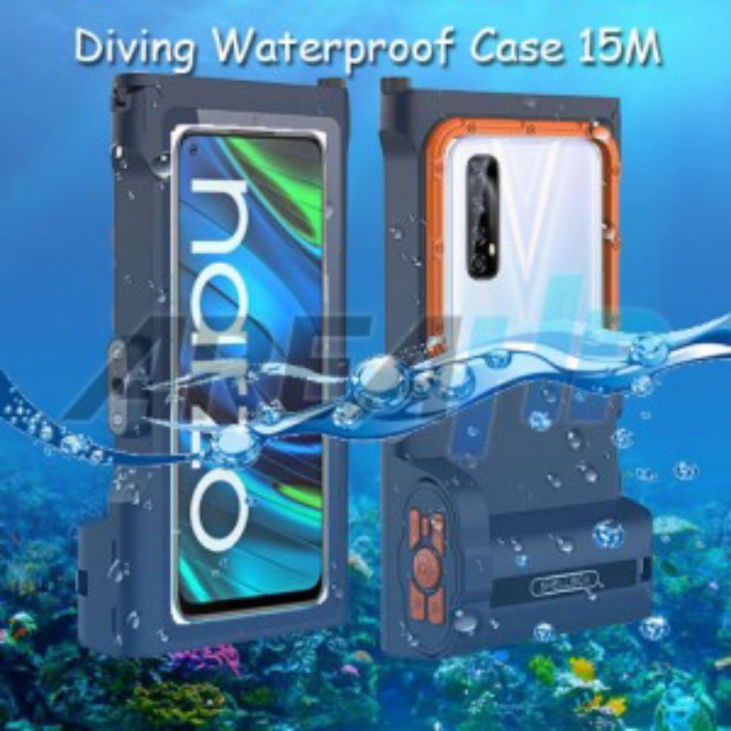 Shellbox Gen 3 Diving Waterproof Case Casing Cover 15M Realme Narzo 20,Pro