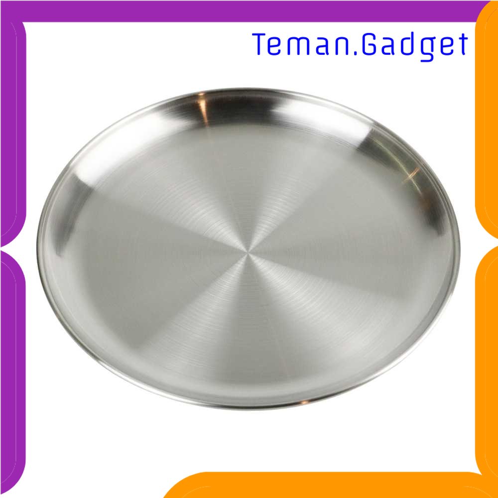 TG - DPR One Two Cups Piring Makan European Style Stainless Steel - SNTP0016