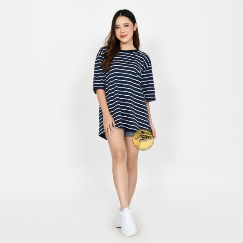 Kaos OVERSIZE Stripe Heavyweight 24s Cotton Premium