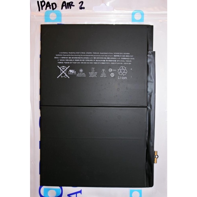 BATRE BATRAI BATERAI IPAD AIR 2 IPAD 6 ORIGINAL