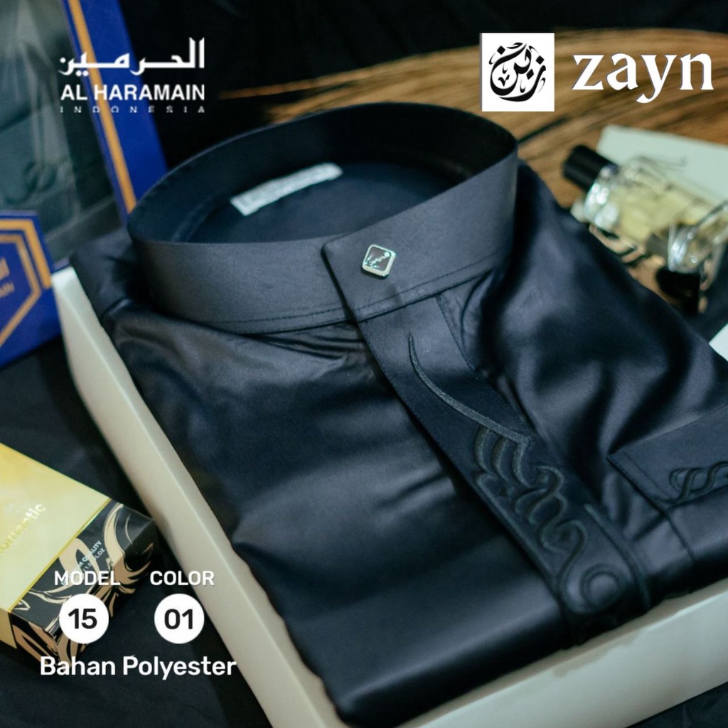 AL HARAMAIN JUBAH BORDIR AL HARAMAIN KALIGRAFI