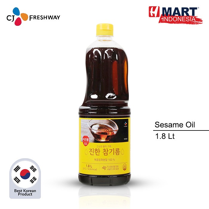 

CJ FRESHWAY It's Well Sesame Oil - Minyal Wijen - 1,8L - BPOM