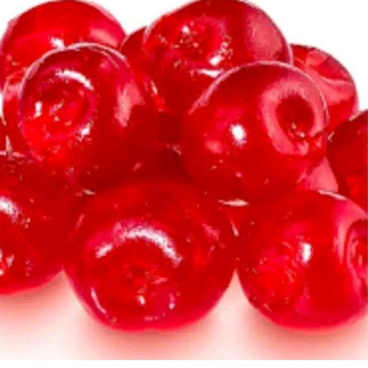 

㊋ ❤️Freshfood❤️Red Cherry glaze tanpa tangkai +/- 50gram ✧